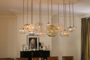 Decoration Thumbnail size Awesome Dining Room Chandeliers Escorted By Good Looking False Ceiling White Plafond Over Luxury Dining Set Also Modern Fireplace Mantel As Well As Wonderful Crafts Also Amazing Photos