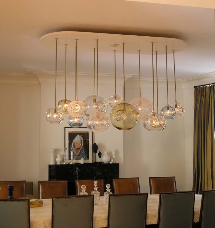 Decoration Awesome Dining Room Chandeliers Escorted By Good Looking False Ceiling White Plafond Over Luxury Dining Set Also Modern Fireplace Mantel As Well As Wonderful Crafts Also Amazing Photos Handmade Chandeliers In Japanese Style