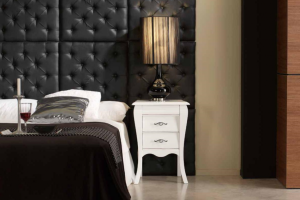 Decoration Delectable Home Interior Style Inspirations For Bedrooms Using White Wooden Cabinets Also Black Padded Wall Panel Also Escorted By Cylinder Black Brown Desk Lamps Also A King Size Bed Along Elegant-Home-Interior-Decorating-Scheme-For-Living-Rooms-Using-Brown-Loose-Curtains-Also-Small-Rounded-Ceiling-Fittings-Also-Escorted-By-Brown-Padded-Wall-Panel-Also-L-Shaped-Brown-Polyester-Sofas