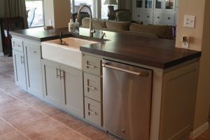 Kitchen Designs Thumbnail size Incredible Dark Brown Pine European Kitchen Islands Escorted By Nice Sink Also Cool Dishwasher See Kitchen Island Styles Escorted By Sink Images