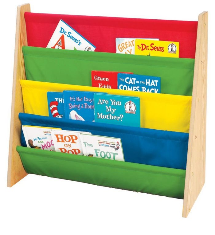 Decoration Medium size Wonderful Jumbo Book Shelve For Kids Escorted By Golden Honey Pine Wood Material Cute Triangle Style Decorize Your Wall Also Room Escorted By Beautiful Book Shelves