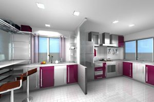 Kitchen Designs Thumbnail size Epic Picture Of Modern Purple Small Ikea Kitchen Decoration Using Modern Purple Kitchen Counter Including Modern Steel Range Kitchen Vent Hood As Well As Round Recessed Light In Kitchen Extraordinary