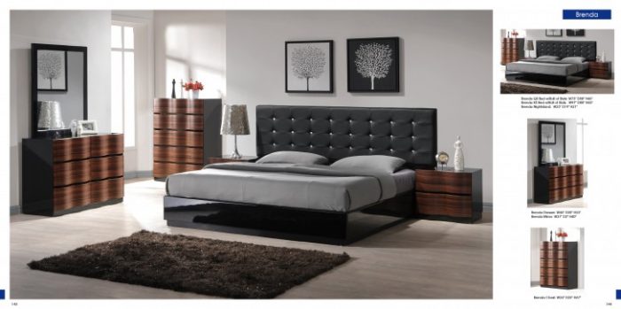 Bedroom Designs Grey Bedding Bed Escorted By Black Couch Having Black Headboard Combined By Brown Wooden Bedside Table As Well As Dressing Table Also Brown Fur Rug On Grey Floor Magnificent Scheme Of Modern Murphy Bed The Designer And Inspirations Of Modern Murphy Beds