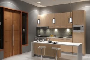 Kitchen Designs Thumbnail size Kitchen Scheme Escorted By Decoration Wood Kitchen Cabinet As Well As Be Equipped Two Swivel Seat Modern Scheme Space Saving Plan For Small Kitchens Wonderful Style