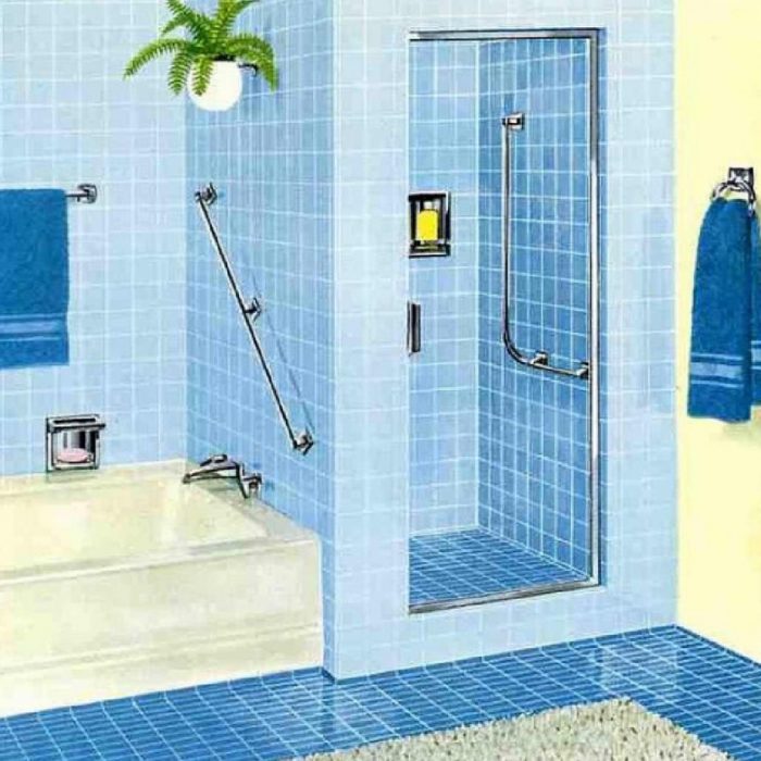 Bathroom Designs Light Blue Ocean Cool Small Bathroom Style Tiles On The Wall Cool Shower Room Escorted By Chroom Handle Faucet Light Beige Bathtub Nice Plants On The Wall Cool Small How Remodeling A Small Bathroom Ideas