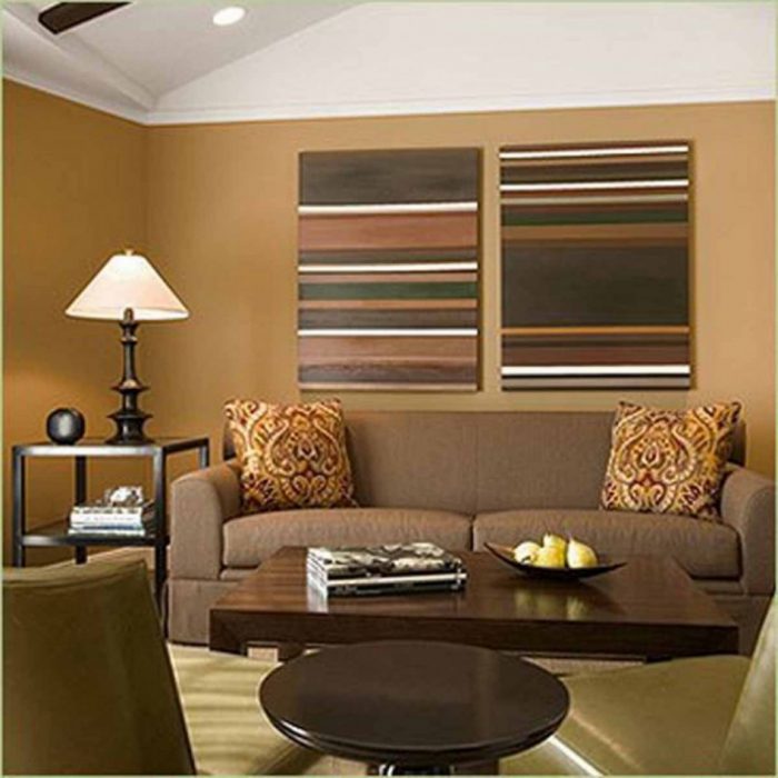 Living Room Designs Living Room Fascinating Image Of Living Room Decoration Using Light Brown Living Room Wall Color Including Rectangular Solid Cherry Wood Coffee Table As Well As Light Brown Fabric Living Room Sofa Drop Dead Decorating The Wall With Pictures For Living Room