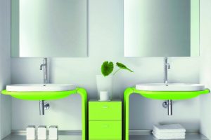 Bathroom Designs Thumbnail size Bathroom Designs Schemes Plan For Nice Small Bathrooms Using Rectangular Light Green Laminate Cabinets Rectangle Mirrors Escorted By Silver Single Hole Faucets Rectangular White Sinks Alone The Design Of Small Toilets For Small Bathrooms