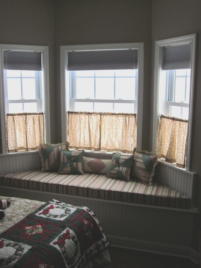 Furniture + Accessories Medium size Furniture + Accessories Simple About Creative Wooden Build Bay Window Seat Escorted By Colourfull Stripes Mattres As Well As Piles Beautiful Small French Curtain As Well As Wooden Window Build Bay Window Seat For Great Bay Window Sofa: The Function Of Bay Window