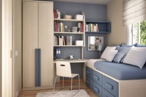 Interior Design Thumbnail size Small Room Scheme Plan Escorted By Wooden Floor As Well As Fur Rugs Also Sofa Bed Escorted By Grey As Well As White Covered Bedding Sheet Also Pillows Combine Escorted By Storage Drawers Under The Sofa Bed Also Beige