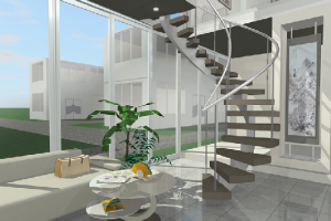 Ideas Thumbnail size Appealing 3d Interior Design Software For Home And Office With Cool Design And Circle Stairs For Mac 3d Room Design Software Ideas