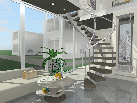 Ideas Appealing 3d Interior Design Software For Home And Office With Cool Design And Circle Stairs For Mac 3d Room Design Software Ideas The Use Of 3d Room Design Software