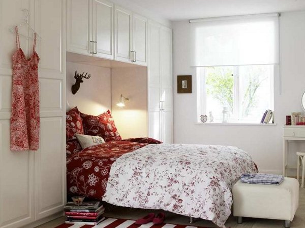 Bedroom Designs Awesome Small Bedroom Design Ideas For Girl And Boy Small Bedroom Decorating Ideas Small Bedroom Interior Design Cozy Bed White Wall Glass Window Big Wardrobes Wall Lamp Carpet Modern Wall Beds For Small Bedroom