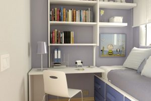 Ideas Thumbnail size Bedroom Minimalist Look Of Bedroom Wall Lighting Plan Using A Silver Desk Lamp As Well As Good Lighting From The Window For Small Bedrooms Heavenly Look Of Bedroom Wall Lighting Plan For Improving