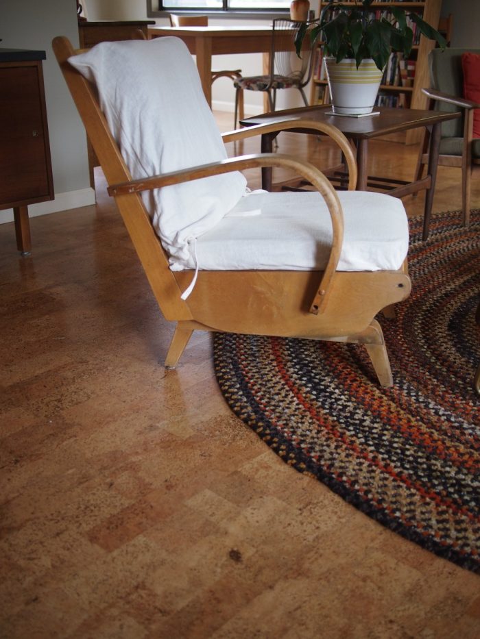 Ideas Medium size Endearing Vintage Living Room Decoration Using Vintage Solid Oak Wood Armchair Including Living Room Home Depot Cork Flooring As Well As Small Plant Side Table Centerpiece Endearing Image Of Home