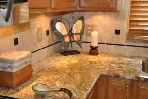 Kitchen Designs Thumbnail size Fabulous Scheme Escorted By Replace Old Countertops Escorted By Eco Friendly Granite As Well As Wooden Cabinet Along Escorted By Butterfly Effect Lighting Decoration Eco Friendly Countertops For Kitchens