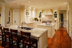 Kitchen Designs Thumbnail size Fascinating Modern Plan For Eco Friendly Kitchen Remodelling Plan Escorted By White Marble Countertops As Well As Laminated Floors Also Escorted By Brown Chairs Eco Friendly Countertops For Kitchens