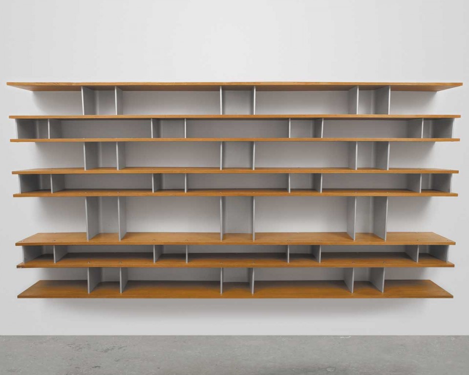 Furniture + Accessories Furniture Impressive Design Of Wall Mounted Bookshelves Idea With Aluminum And Oak Materials For Spacious Living Room Creative And Unique Bookshelves Designs Wall Hanging Bookshelf Ishelving Design The Use Of Shelving Design