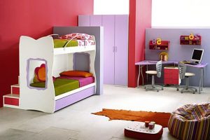 Interior Design Thumbnail size Kids Room Design And Chest Of Drawer With Carpet With Pillow With Level Bed Design With Swivel Chairs With Quilt With Staircase With Bay Window Design And Wardrobe Ideas