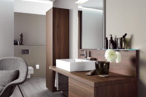 Bathroom Designs Thumbnail size Modern Bathroom Inspiration For Modern Bathroom Design Ideas With Washbasin Cabinet Design With Stainless Steel Faucet Design With Bathroom Mirror With Wood Floor Design