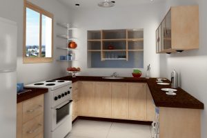 Kitchen Designs Modern As Well As Luxurious French Interior Decorating Plan For Kitchen Escorted By Beautiful Minimalist Wooden Furniture Glommy Hidden Lighting Cute Chroom Lamps As Well As Furniture Nice Galleries Of Interior Design A Kitchen For Minimalist, Simple, And Beautiful House