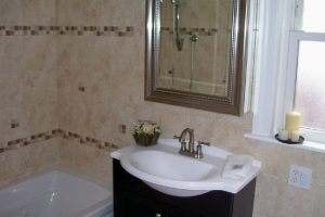 Bathroom Designs Thumbnail size Bathroom Designs Small Bathroom Design Ideas With Glass Window For Bathroom Ideas With Washbasin Cabinet Design With Bathroom Ceramic Tile Wall Design Ideas With White Bathtubs Bathroom Colors For Small Bathrooms