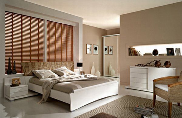Amazing Bedroom Design Ideas With Brown Cozy Bed Pillow Bed Cover Picture On The Brown Wall White Ceramic Floor Brown Armchair White Chest Of Drawer Brown Carpet Design Kids Room Designs