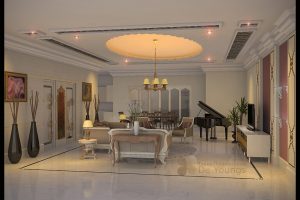 Furniture + Accessories Thumbnail size Classical Living Room Decoration Ideas From White Wall Interior And White Flooring Design And Crystal Pendant Amp Design And Ideas