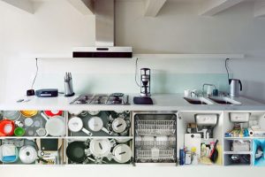 Kitchen Designs Thumbnail size Kitchen Island Grey Countertop Cooking Appliances White Wall Pan Plate Stove Stainless Faucet Washbowl Kitchen Metaphor By Erik Klein Wolterink Ideas