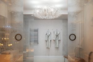 Bathroom Designs Thumbnail size New Modern Bathroom Design Ideas With Chandelier And Bathroom Wood Floor Design With White Bathtubs And Bathroom Ceramic Wall Design Ideas With Bathroom Ceiling Design