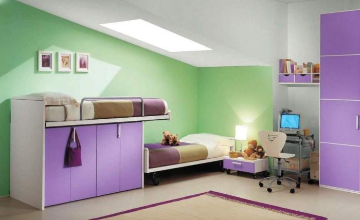 Kids Room Designs Charming Room Interior Design Modern Bunk Bed Bright Skylight Cool Bunk Beds For Kids